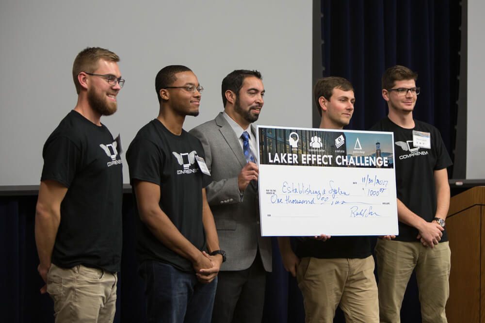 OSH Team Wins $1,000 in Laker Effect Challenge